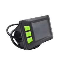 P3C 5PIN Vélo Électrique LCD Affichage Compteur E Scooter Panneau LCD avec USB UART pour Pièces de Vélo Électrique de Montagne