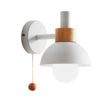 Vardagsrum Veranda GåNglampa Minimalistisk Modern Sovrum SäNglampa Macaron VäGglampa (Vit)