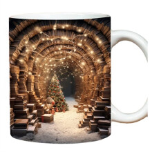 Boekenplank Mok 11Oz - een Bibliotheek Plank Cup, Bibliotheek Boekenplank Mok, Boekenliefhebbers Koffiemok, Creatieve Ruimte Ontwerp No.7