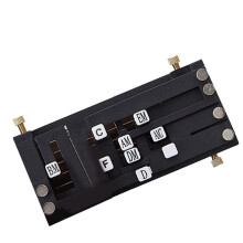 Guitare Folk Classique Chord Assist One-Key Chord Device Bouton Touche-Presse Assistance Automatique pour Enfants Débutants Noir