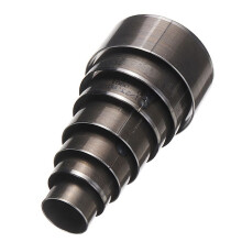 7Pcs Short Scalp with Punching Leather Round Knife Tool DIY Hand Drilling Steel Round Punch Belt Punching Hole