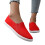 Γυναικεία casual παπούτσια, μοντέρνα, unisex, φλατ, άνετα, sneakers από καμβά, για καθημερινή 4