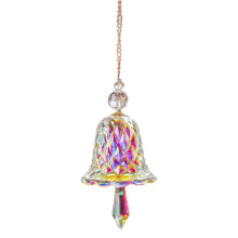 Campana di Cristallo Sospesa per Finestra nel Vetro Colorato, Decorazione nel Cristallo, Decorazione per Stanza, Estetica Carina, Decorazione per