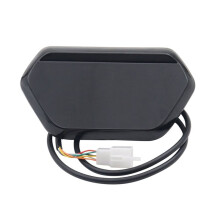 Per Citycoco Tachimetro Display LCD Misuratore 60V Misuratore di Velocità Batteria Luce di Svolta Display per Citycoco Scooter Elettrico