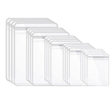 160 Pezzi Autosigillanti Sacchetti In PVC per Gioielli Sacchetti di Plastica Antiossidante per Gioielli Borsa Trasparente per Gioielli
