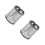 2Pcs Metal Hair Dryer Mesh Diffuser Sock Light Grey Dustproof Cover 6