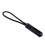 Plastic Zipper Puller, Plastic Puller, Climbing Zipper Tail Rope, Backpack Zipper Rope Black 2