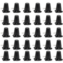 Black Clockwork Legged Robot DIY Materials Christmas Clockwork  Sports Accessories