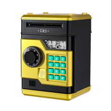 Electronic Piggy Bank ATM Password Money Box Safe Fingerprint Automatic Banking Kids Gift Money Box Gold