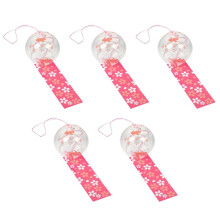 Glass Japanese Wind Chimes Room Decoration Home Doorbell Wall Hangings Outdoor Decoration Cat