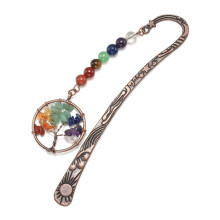 Chakra Crystal ZakłAdka Vintage Metalowe ZakłAdki do KsiążEk dla Kobiet Student Nauczyciel Graduation Christmas Gift