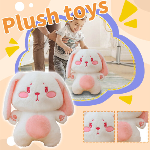 Peluche Lapin Triste - Douce Compagnon (1 pièce) 1