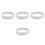 4Pcs Flexible White LED Diffuser Sheet Acrylic Panel for Home Lighting 6
