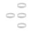 4Pcs Flexible White LED Diffuser Sheet Acrylic Panel for Home Lighting 7
