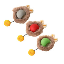 3 Piezas de Juguetes Interactivos para Gatos, Pelota de Rodamiento Rápido, Juguetes de Caza para Gatos, Resistentes A las Mordeduras, con Movimiento