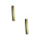 2Pcs Plastic Hole Harmonica Golden Color Beginner Kids Music Gift 9