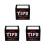 3Pcs Acrylic Charity Tip Jar Multi Cash Savings 5