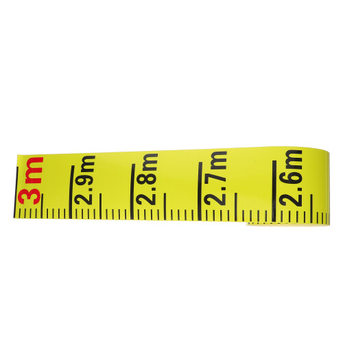 4Pcs Yellow Water Meter Decals PVC Adhesive for Accurate Liquid Level 2