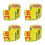 4Pcs Yellow Water Meter Decals PVC Adhesive for Accurate Liquid Level 6