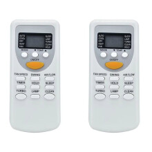 2X Vervang ZH/JT-03 A/C Airconditioner Afstandsbediening voor Chigo ZH/JT-01 ZH/JT-03 Airconditioner