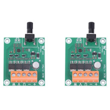 2X Bürstenloser Gleichstrommotor-Treiber-Controller-Board 6V 12V 24V CD-Laufwerk Lüftermotorregler DIY Motor-Controller-Zubehör