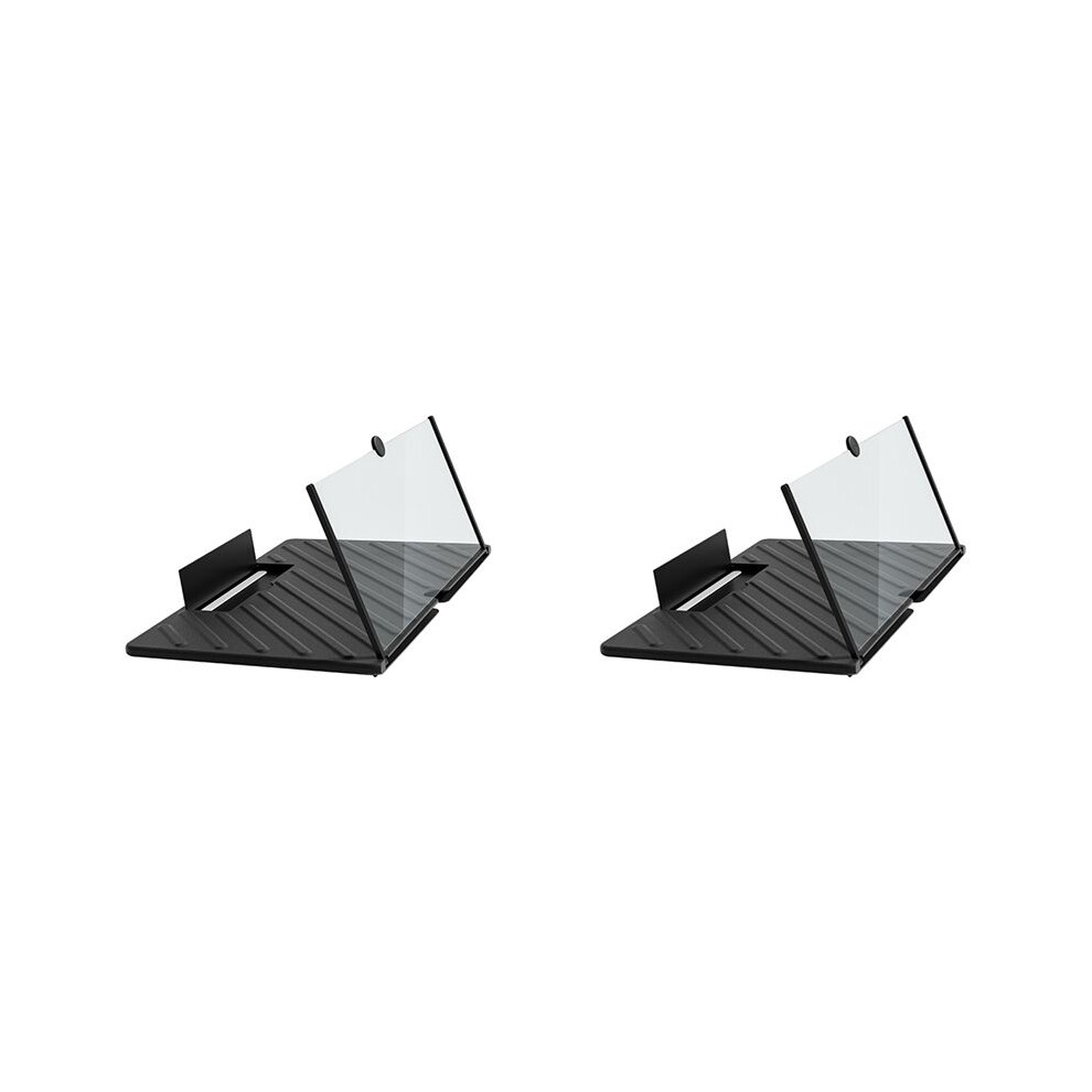 Photos - Other for Mobile 2pcs 20 Inch Screen Magnifier 3D HD Phone Magnification Projector Screen Magnification Black
