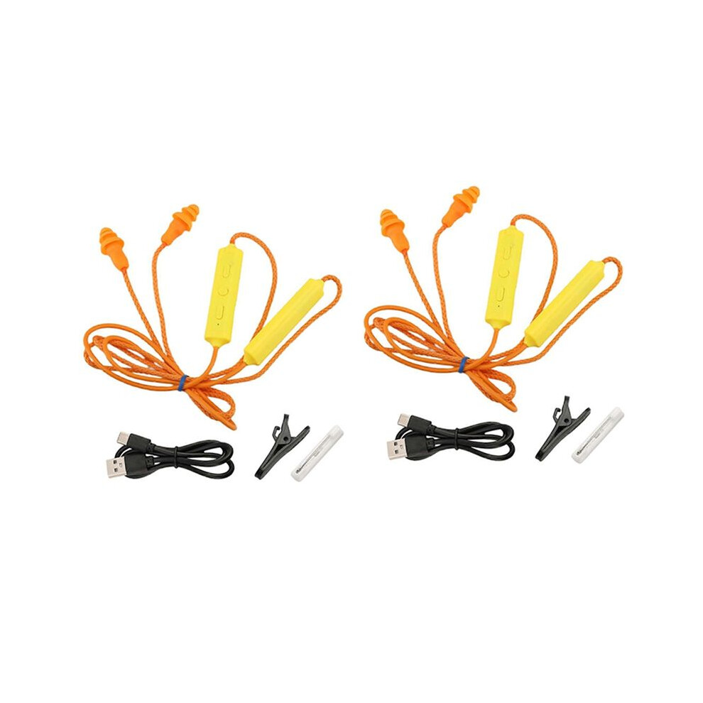 2Set Ear Plugs Headset For Work, Hearing Protection, Suitable For Construction Site And Noisy Environments 4711483399319