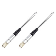 2X 27 MHz Teleskopantenne TNC-Anschluss Antenne für Kurzwellenradios Walkie Talkie Stabantenne