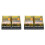 4PCS 2 Way Car Professional Stereo Audio Frequency Divider Stereo Woofer Loudspeaker Speaker Crossover Filter 1