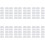 100Pcs White Vertical Blind Fittings Plastic Bottom Weights Slats 3