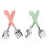 1Set Kids Stainless Steel Fork and Spoon Set Durable Safe 5