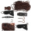 7Sets Curtain Accessory Set Metal Polyester Roller Blind Parts 6