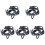 5Pcs Hard Hat Accessories Breathable Liner Insert with Rotary Knob 4