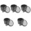 5Pcs Portable Grey Pc Retainer Holder Compact Denture Storage Case 5