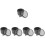 5Pcs Portable Grey Pc Retainer Holder Compact Denture Storage Case 7
