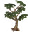 4Pcs Plastic Miniature Trees for Model Railroads and Landscape Scenery 3