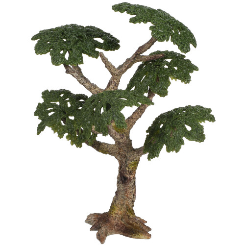 4Pcs Plastic Miniature Trees for Model Railroads and Landscape Scenery 2