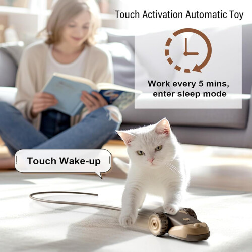 USB Rechargeable Automatic Remote Mouses Sleep Mode Food-Gray 2