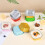 40-Pack 5oz Square Aluminium Mini Cake Pans with Lids 3