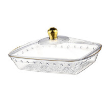 Practical Household Storage Container Elegant Clear-1 M