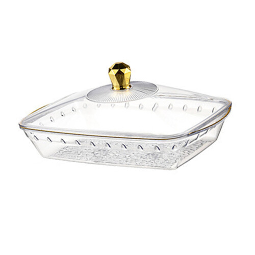 Practical Household Storage Container Elegant Clear-1 M