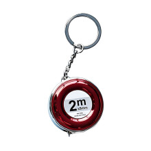 Règle de porte-clés rétractable pratique, outil de-Rouge