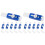 10Sets Portable Erasers Retractable Design for School and Art 4