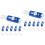 10Sets Portable Erasers Retractable Design for School and Art 6