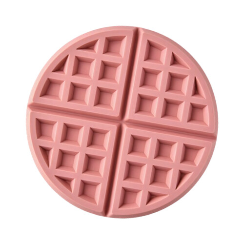 Practical Heatproof Placemat Nonslip Silicone Kitchen-Pink