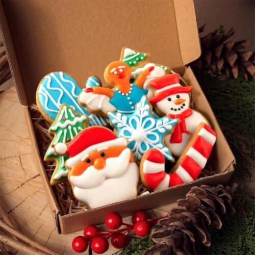 Weihnachtsplätzchenausstecher-Set, 9-teilig, Edelstahl 1