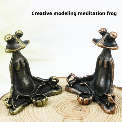 Frog Candle Holder, Metal, 5.5 x 5 cm 1