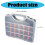 Plastic Tool Storage Box with Adjustable Compartments 2