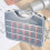 Plastic Tool Storage Box with Adjustable Compartments 4