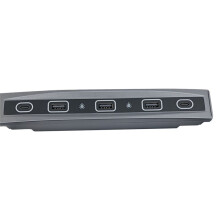 5 in 1 Docking Station 36W Quick Charger USB Shunt Hub Car Adapter Powered Splitter with LED Light for  Model 3/Y